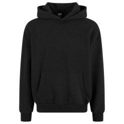 Męska Bluza Basic Oversized Hoodie. Czarne bluzy nierozpinane męskie Urban Classics, m, bez wzorów, bez ramiączek, bez kaptura. Za 120.99 zł.