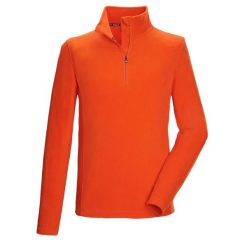 Polar Killtec KSW 99. Brązowe bluzy z polaru męskie KILLTEC, bez wzorów, z polaru, sportowe, bez ramiączek, bez kaptura. Za 174.50 zł.