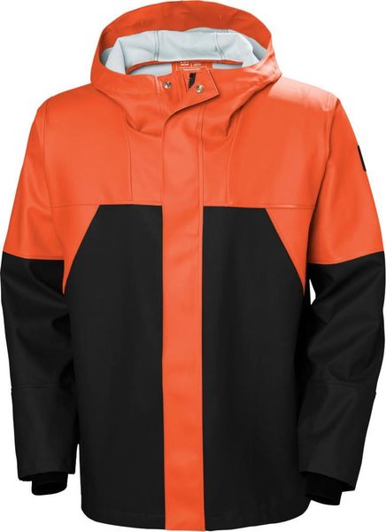 Kurtka męska Helly Hansen Storm pomarańczowa r. 2XL. Brązowe kurtki męskie Helly Hansen, m, bez wzorów, bez ramiączek, bez kaptura. Za 483.93 zł.