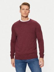 S.Oliver Sweter 2152689 Czerwony Regular Fit. Czerwone kardigany męskie S.Oliver, m, bez wzorów, z bawełny, bez ramiączek. Za 139.99 zł.
