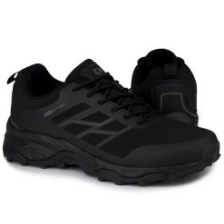 Buty trekingowe męskie DK CALDREN. Czarne buty trekkingowe męskie DK, bez wzorów, bez zapięcia. Za 169.00 zł.