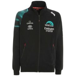 Sweter Slam Etnz Deck Fz Dorosłych. Czarne swetry męskie SLAM, bez wzorów, z bawełny, sportowe, bez kołnierzyka, bez ramiączek. W wyprzedaży za 377.15 zł.