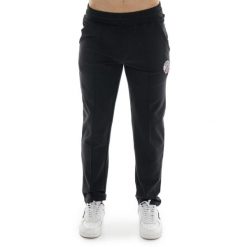 Bluza z bawełna z kieszeń na co dzień na siłownię. Czarne spodnie na co dzień męskie LEONE 1947 APPAREL, bez wzorów, z bawełny, sportowe. W wyprzedaży za 134.57 zł.