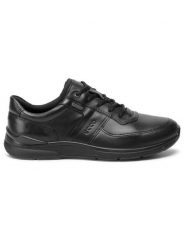 ECCO Sneakersy Irving GORE-TEX 51161401001 Czarny. Czarne buty sportowe na co dzień męskie ecco, m, bez wzorów, z gore-texu, bez ramiączek, bez kaptura, wspinaczkowe, gore-tex. Za 619.99 zł.