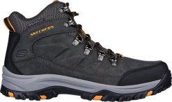 Buty trekkingowe męskie Skechers Relment Daggett czarne r. 41 1/2. Czarne buty trekkingowe męskie Skechers, bez wzorów, bez zapięcia. Za 260.40 zł.