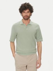 Only & Sons Polo Tony 22033571 Zielony Regular Fit. Zielone koszulki polo męskie Only & Sons, m, bez wzorów, z bawełny, bez kołnierzyka, bez ramiączek. Za 99.99 zł.