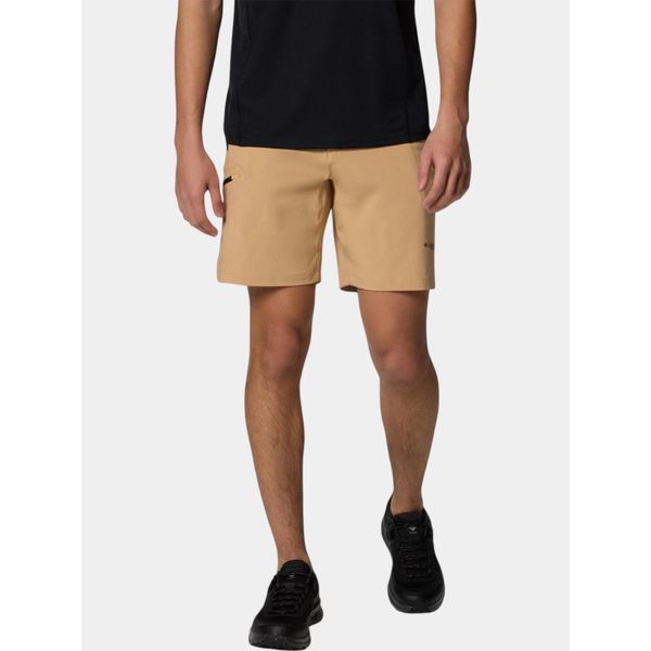Spodenki turystyczne męskie Columbia Triple Canyon II. Brązowe szorty sportowe męskie Columbia, bez wzorów, sportowe. Za 329.00 zł.