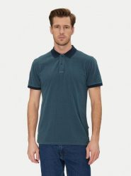 Blend Polo 20718252 Granatowy Regular Fit. Niebieskie koszulki polo męskie Blend, m, bez wzorów, z bawełny, bez kołnierzyka, bez ramiączek. Za 69.99 zł.
