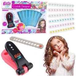 ZESTAW PIĘKNOŚCI DO STYLIZACJI WŁOSÓW DIAMENCIKI MASZYNKA ZESTAW 80 EL. Maszynki do włosów LEANToys. Za 40.36 zł.