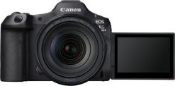 Canon EOS R5 Mark II + RF 24-105mm f/4L IS USM (Juodas). Bezlusterkowce Canon. Za 25,682.97 zł.