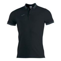 Koszulka polo do tenisa męska Joma Bali II. Czarne koszulki polo męskie Joma, m, bez wzorów, sportowe, bez kołnierzyka, bez ramiączek. Za 155.00 zł.