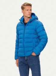 Tommy Hilfiger Kurtka zimowa MW0MW37257 Niebieski Regular Fit. Niebieskie kurtki męskie Tommy Hilfiger, na zimę, m, bez wzorów, z syntetyku, bez ramiączek, bez kaptura. Za 759.99 zł.