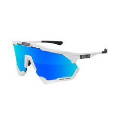 Okulary przeciwsłoneczne Scicon aeroshade xl scnpp verre multi-reflet bleues. Białe okulary przeciwsłoneczne męskie SCICON SPORTS, bez wzorów, sportowe. Za 808.50 zł.