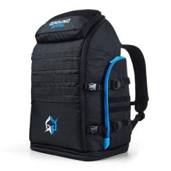 Plecak na trening sportów walki Ground Game Samurai. Czarne plecaki męskie GROUND GAME, bez wzorów, z poliesteru. Za 339.99 zł.