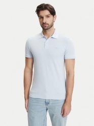 Lacoste Polo PH5056 Błękitny Slim Fit. Niebieskie koszulki polo męskie Lacoste, m, bez wzorów, z syntetyku, bez kołnierzyka, bez ramiączek. Za 579.99 zł.