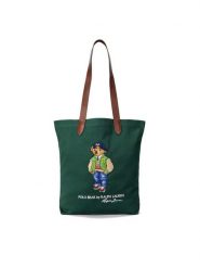 Polo Ralph Lauren Torba 405945886001 Zielony. Zielone torby męskie na ramię Polo Ralph Lauren, bez wzorów, z materiału, na ramię. Za 379.99 zł.