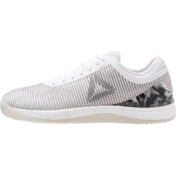 Reebok R CROSSFIT NANO 8.0 Obuwie treningowe white/skull grey/silver. Białe buty treningowe męskie Reebok, z gumy. Za 549.00 zł.