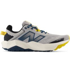 Buty męskie New Balance DynaSoft Nitrel v6 MTNTRLY6 – szare. Szare buty do biegania męskie New Balance, bez wzorów, z materiału, bez zapięcia, do biegania. Za 249.99 zł.