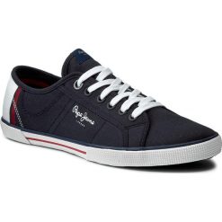 Tenisówki PEPE JEANS - Aberman Print PMS30354 Marine 585. Trampki męskie Pepe Jeans. W wyprzedaży za 139.00 zł.
