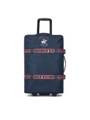 Beverly Hills Polo Club Walizka średnia CEO-BHPC-WAL-001-M Granatowy. Niebieskie walizki męskie Beverly Hills Polo Club, bez wzorów, z materiału, średnie. Za 299.99 zł.