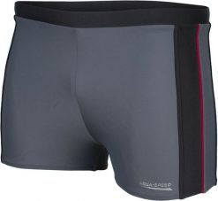 Aqua-Speed Kąpielówki męskie Jason szare r. XXL (423-136). Szare kąpielówki męskie Aqua-Speed, m, bez wzorów. Za 56.19 zł.