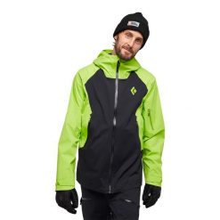 Kurtka narciarska męska Black Diamond Recon LT Stretch Shell. Zielone kurtki narciarskie i snowboardowe męskie Black Diamond, na zimę, l, bez wzorów, bez kaptura, narciarskie. Za 869.99 zł.