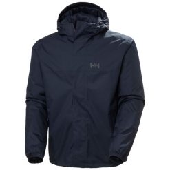 Kurtka wodoodporna z kapturem Helly Hansen Vancouver Fleece Lined. Niebieskie kurtki męskie Helly Hansen, m, bez wzorów, z polaru, casualowe, bez ramiączek, z kapturem. W wyprzedaży za 575.50 zł.