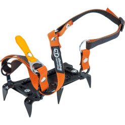 Raczki turystyczne Climbing Technology Mini Crampon 6P - black. Czarne buty trekkingowe męskie Climbing Technology, bez wzorów, bez zapięcia, trekkingowe. Za 240.99 zł.