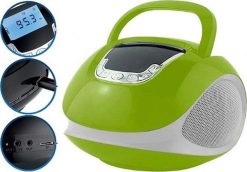 Radioodtwarzacz Ravo BOOMBOX BM110 Radio Głośnik Bluetooth USB AUX zielony. Zielone radia Ravo. Za 119.00 zł.