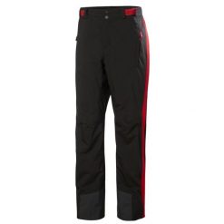Spodnie narciarskie zapinane na zamek Helly Hansen World Cup Insulated. Czarne spodnie narciarskie i snowboardowe męskie Helly Hansen, bez wzorów, narciarskie. Za 1,229.50 zł.