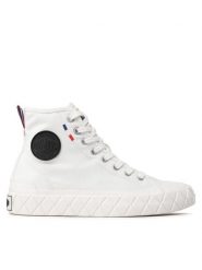 Palladium Trampki Ace Cvs Mid U 77015-116-M Biały. Białe trampki męskie Palladium, bez wzorów, z materiału, bez zapięcia. Za 339.99 zł.