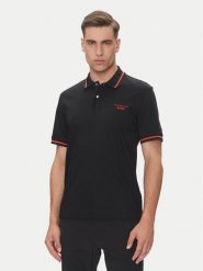 BOSS Polo C-Parris 197 50543257 Czarny Regular Fit. Czarne koszulki polo męskie Boss, m, bez wzorów, z bawełny, bez kołnierzyka, bez ramiączek. Za 379.99 zł.