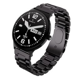 Smartwatch Garett Quantum Glow czarny stalowy. Czarne zegarki smartwatch GARETT. Za 499.00 zł.