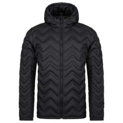 Męska kurtka zimowa Loap Itemo czarna. Czarne kurtki narciarskie i snowboardowe męskie ZSPORT, na zimę, m, bez wzorów, bez kaptura, narciarskie. Za 184.40 zł.