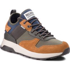 Sneakersy PALLADIUM - Axeon Army R M 05682-928-M Mood Indigo/Dusty Olive/B. Brązowe buty sportowe na co dzień męskie Palladium, z materiału. W wyprzedaży za 349.00 zł.
