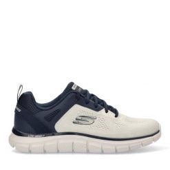Buty męskie SKECHERS Track Broader. Czerwone buty sportowe na co dzień męskie Skechers, m, bez wzorów, bez ramiączek, bez kaptura. Za 239.99 zł.