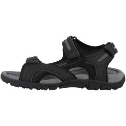 Sandały Geox Model Uomo Sandal Strada Kolor Czarny. Czarne sandały męskie Geox, bez zapięcia. Za 312.99 zł.