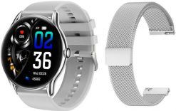 Smartwatch GepardWatches Smartwatch GlacierX Sphere Silver + Bransoleta mesh GX-SS36 BM. Szare zegarki smartwatch GepardWatches. Za 99.00 zł.