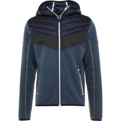 Superdry GYM TECH CHEVRON HYBRID Kurtka sportowa washed indigo heather. Kurtki treningowe męskie marki Superdry. Za 539.00 zł.