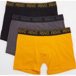 Bokserki 3 pack - Żółty. Żółte bokserki męskie Reserved. Za 59.99 zł.