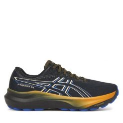 Buty do biegania Asics. Czarne buty do biegania męskie Asics, bez wzorów, bez zapięcia, do biegania. Za 649.99 zł.