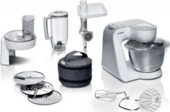 Robot kuchenny Bosch Bosch Kitchen machine MUM58231 1000 W, Number of speeds 7, Bowl capacity 3.9 L, White/Silver. Roboty kuchenne Bosch. Za 1,319.99 zł.