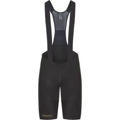 Spodenki kolarskie z ramionczkami Spiuk Profit Summer. Czarne szorty sportowe męskie SPIUK, bez wzorów, sportowe. W wyprzedaży za 496.15 zł.