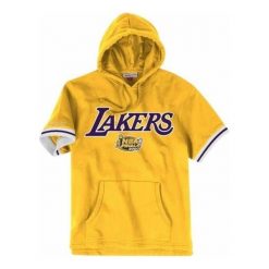 Mitchell & Ness Bluza męska NBA Los Angeles Lakers French Terry żółta r. XL. Bluzy bez kaptura męskie marki Mitchell & Ness. Za 385.20 zł.