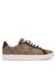 Guess Sneakersy FMTTO3 ELL12 Beżowy. Brązowe buty sportowe na co dzień męskie Guess, m, z aplikacjami, ze skóry, bez ramiączek, bez kaptura. Za 309.99 zł.