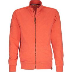 Kardigan w kolorze pomarańczowym. Brązowe kardigany męskie Camel Active, m, bez wzorów, ze skóry, bez ramiączek. W wyprzedaży za 175.95 zł.