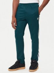 Adidas Spodnie dresowe adicolor Classics Beckenbauer JY1275 Zielony Slim Fit. Zielone spodnie dresowe męskie ADIDAS, bez wzorów, z bawełny. Za 219.99 zł.