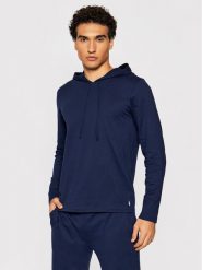 Polo Ralph Lauren Bluza Sle 714844760001 Granatowy Regular Fit. Niebieskie bluzy nierozpinane męskie Polo Ralph Lauren, m, bez wzorów, z bawełny, bez ramiączek, bez kaptura. Za 339.99 zł.