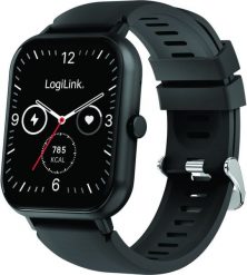 Smartwatch LogiLink Smartwatch Edge 1,83" LCD Touchscreen BT5.2 black. Czarne zegarki smartwatch LogiLink. Za 118.29 zł.