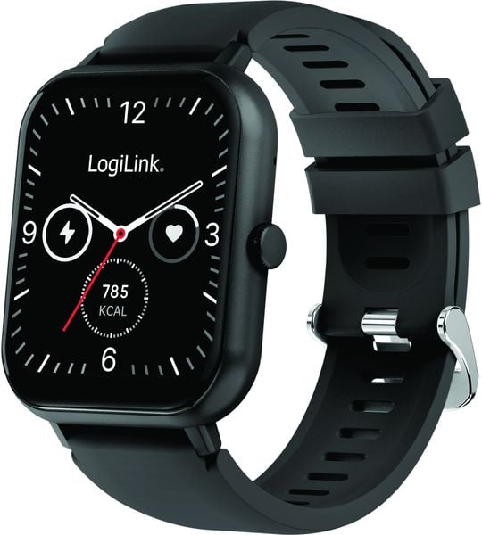 Smartwatch LogiLink Smartwatch Edge 1,83" LCD Touchscreen BT5.2 black. Czarne zegarki smartwatch LogiLink. Za 118.29 zł.